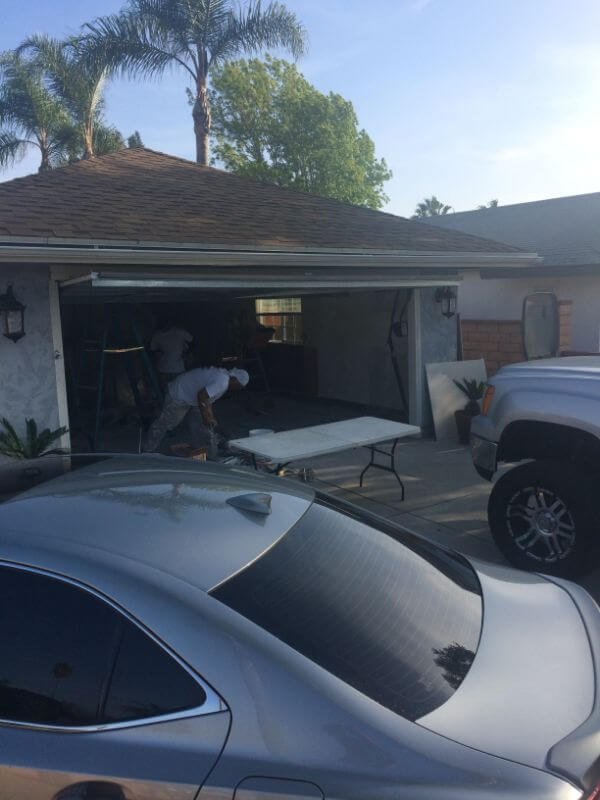 Encinitas CA Garage Drywall Repair